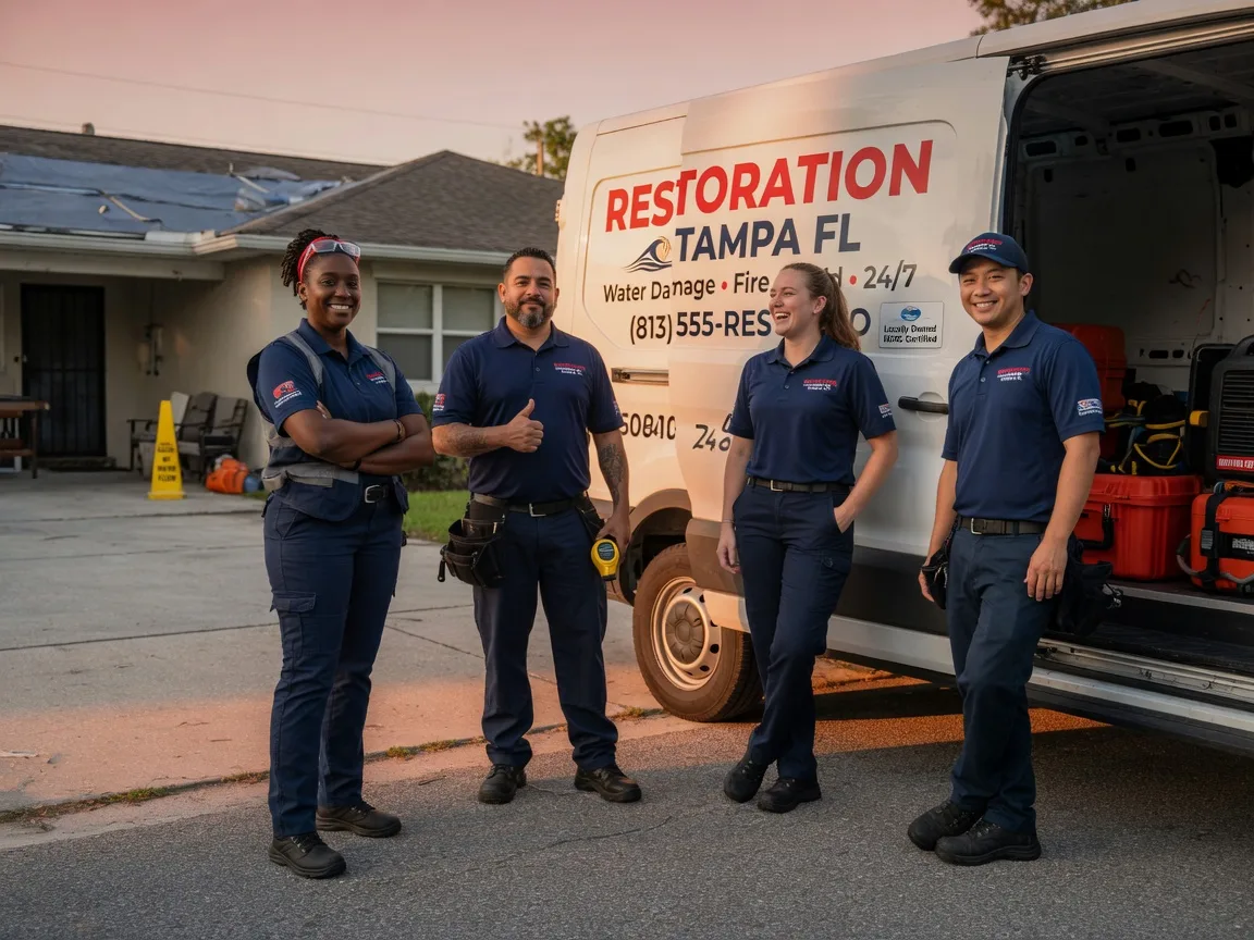 Water Damage Restoration company in Reddell, LA